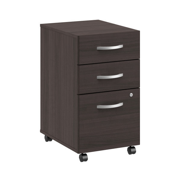 Shop Master Office Furniture Arrive 3 Drawer Mobile File Cabinet - Assembled 02 ARF116SG-Z  color storm gray
