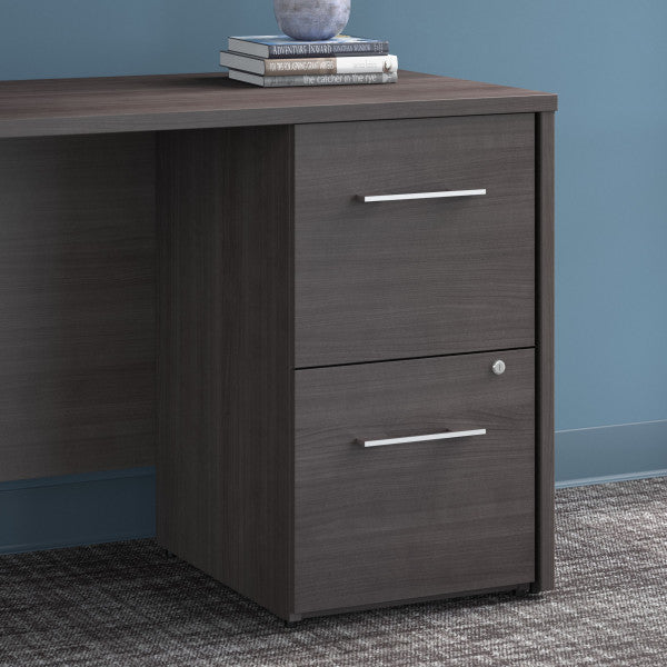 Shop Master Office Furniture Office 500 16W 2 Drawer File Cabinet - Assembled 01 OFF216SGSU  color storm gray