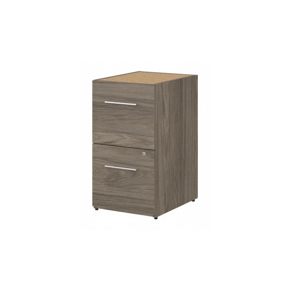 Shop Master Office Furniture Office 500 16W 2 Drawer File Cabinet - Assembled 02 OFF216MHSU  color modern hickory