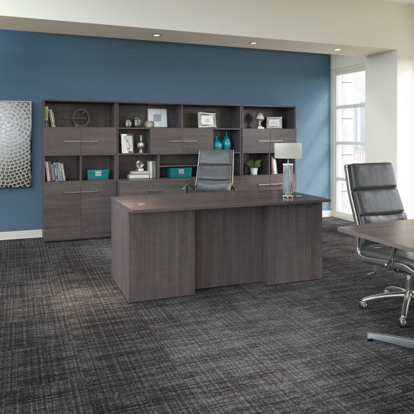 Shop Master Office Furniture Office 500 16W 2 Drawer File Cabinet - Assembled 06 OFF216SGSU  color storm gray